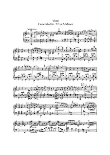 Violin Concerto No.22 in A Minor, WI:22: Version for violin and piano by Giovanni Battista Viotti