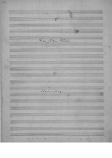 Foran Sydens Kloster, Op.20: Piano-vocal score by Edvard Grieg