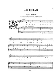The Coronation of Poppea (L'Incoronazione di Poppea), SV 308: Act I, for Voices and Piano by Claudio Monteverdi
