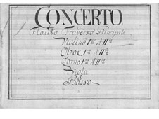 Flute Concerto No.1 in G Major: Flute Concerto No.1 in G Major by Friedrich Wilhelm Heinrich Benda