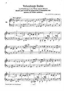 Vorbereitungs Studien, Op.106: Heft II by Theodor Kirchner