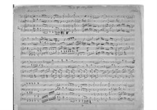 Piano Trio in E Flat Major: Full score by Peter Heise