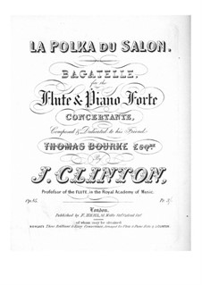 La polka du salon (Salon Polka) for Flute and Piano, Op.85: La polka du salon (Salon Polka) for Flute and Piano by John Clinton