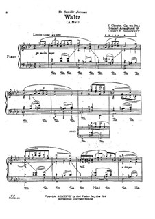 Waltzes, Op. posth.69: No.1 in A Flat Major by Frédéric Chopin