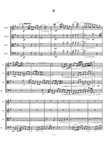 String Quartet No.1 in D: 2nd Movement by Seth Evans