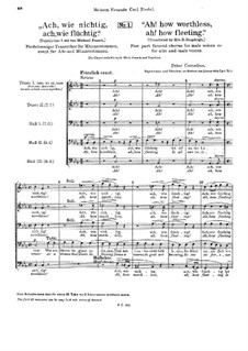 Funeral Choirs, Op.9: All Movements by Peter Cornelius