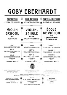 Violin School for Beginners: Book II by Goby Eberhardt