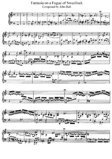 Fantasia on Fugue by Sweelinck: Fantasia on Fugue by Sweelinck by John Bull