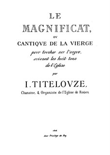 Magnificat for Organ: Magnificat for Organ by Jean Titelouze