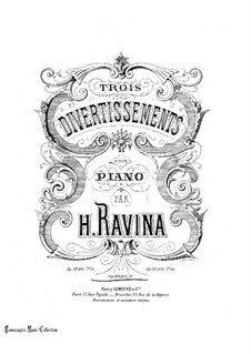 Divertissement No.3, Op.115: Divertissement No.3 by Jean-Henri Ravina