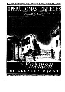 Selected Themes: For piano by Georges Bizet