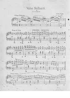 Brilliant Waltz: Brilliant Waltz by Esther Kahn