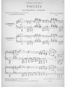 Toccata in D Minor: Toccata in D Minor by Ottorino Respighi