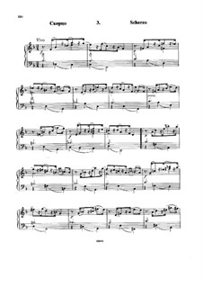 Six Variations on the Theme BACH, Op.10: No.3 Scherzo by Nikolai Rimsky-Korsakov