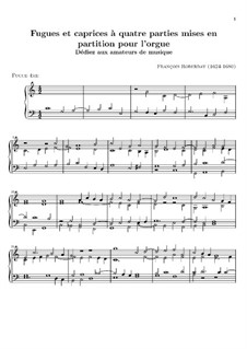 Fugue No.4 in C Major: Fugue No.4 in C Major by François Roberday