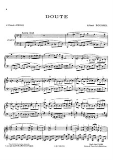 Doute: Doute by Albert Roussel