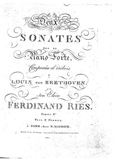 Sonatas for Piano, Op.1: Sonata No.1 by Ludwig van Beethoven