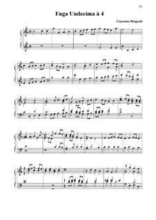 Fugue No.11: Fugue No.11 by Giacomo Brignoli