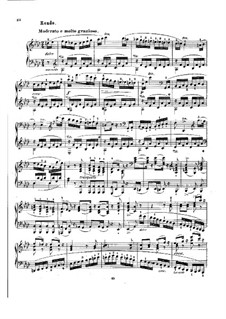 Sonata for Piano No.2 in A Flat Major, J.199 Op.39: Movement IV (Edition by F. Liszt) by Carl Maria von Weber