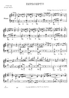 Impromptu, Op.73: Impromptu by Philipp Scharwenka
