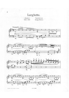 Larghetto in E Minor: Larghetto in E Minor by Luigi Boccherini