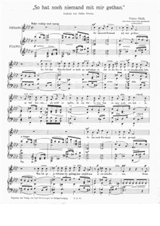 So hat noch niemand mit mir gethan: So hat noch niemand mit mir gethan by Viktor Gluth