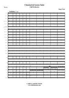 Classical and Scores Suite: Full orchestra, AMSM12 by Doug Clyde