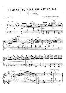 Thou Art so Near and Yet so Far: Thou Art so Near and Yet so Far by Alexander Reichardt