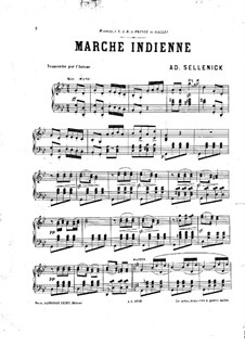 Marche Indienne: Marche Indienne by Adolphe Sellenick