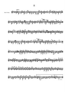 Quick Suite, Op.18: No.2 Minuet, for solo violin by Dov Rosenschein