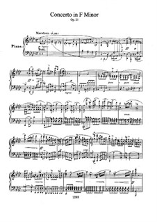 Complete Concerto: Version for piano by Frédéric Chopin