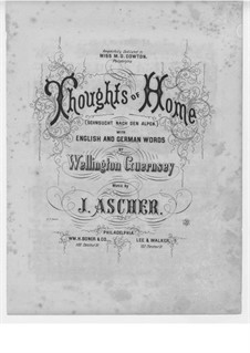 Thoughts of Home: Thoughts of Home by Joseph Ascher