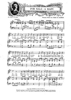 For Sale – A Baby: For Sale – A Baby by Charles Kassell Harris