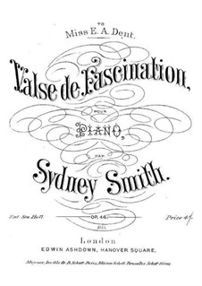 Valse de fascination, Op.46: Valse de fascination by Sydney Smith