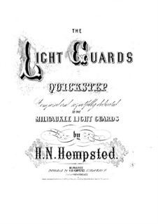 Light Guard's Quickstep: For piano by Henry N. Hempsted