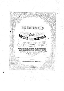 Les amourettes. Waltz No.2, Op.66: Les amourettes. Waltz No.2 by Theodore Oesten