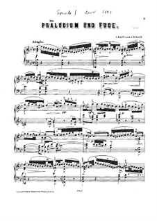 Sonata for Violin No.1 in G Minor, BWV 1001: Arrangement for piano by Johann Sebastian Bach