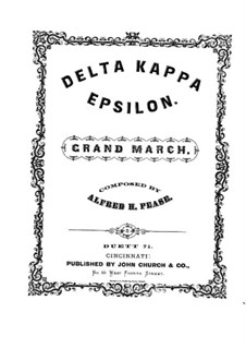 Delta Kappa Epsilon: Delta Kappa Epsilon by Alfred Humphries Pease