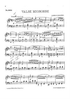 Valse Mignonne: Valse Mignonne by James Hotchkiss Rogers