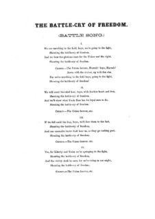 Battle Cry of Freedom: Battle Cry of Freedom by George Frederick Root