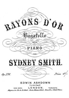 Rayons d'or, Op.176: Rayons d'or by Sydney Smith