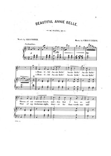 Beautiful Annie Belle: Beautiful Annie Belle by Charles F. Dixon