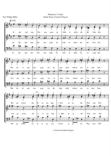 Winterreise, Nr.1-43, Op.23: Nr.9 Irrlicht by Werner Schneider-Wiegand