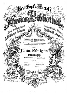 Julklapp (Jule Present), Op.12: Julklapp (Jule Present) by Julius Röntgen