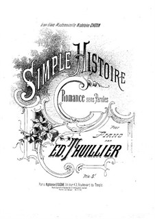 Simple Histoire: Simple Histoire by Edouard Thuillier