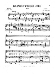 Ragtime Temple Bells: Ragtime Temple Bells by Ivan Caryll