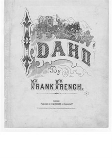 Idaho: For voice, choir and piano by Frank French
