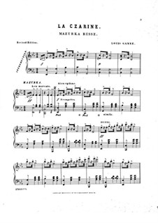 La czarine: E Flat Major by Louis Ganne