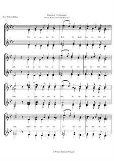 Winterreise, Nr.1-43, Op.23: Nr.26 Einsamkeit by Werner Schneider-Wiegand