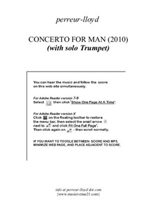 Concerto for Man (2010): Concerto for Man (2010) by Keith Perreur-Lloyd